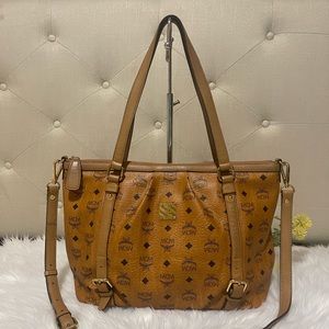 Authentic Mcm Tote Two Way